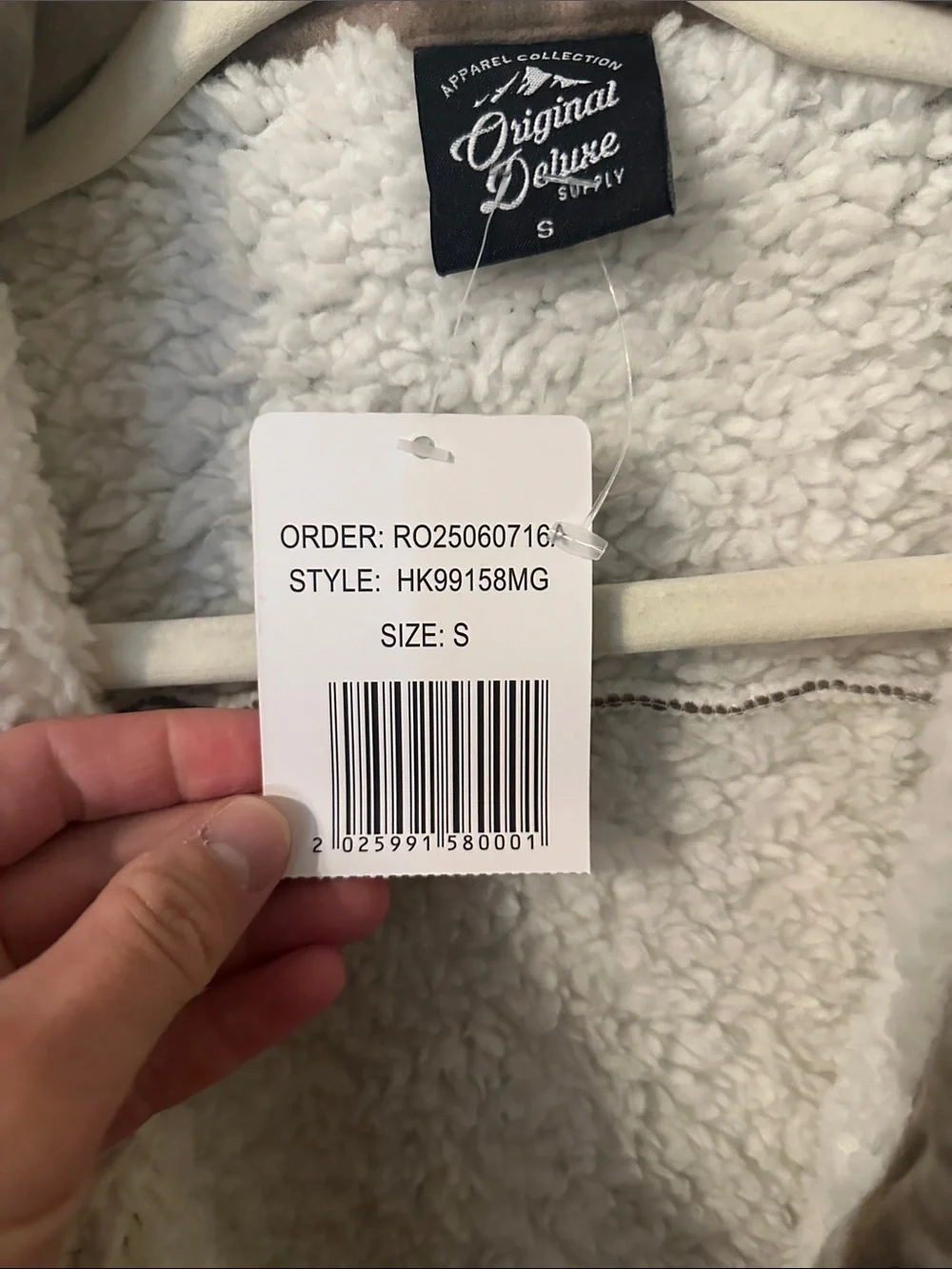 Original Deluxe camoflauge sherpa